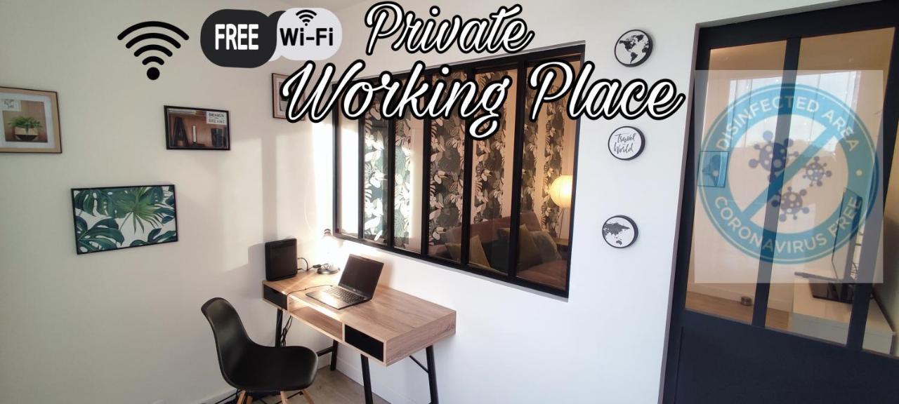T4 Massy Tgv By Beds4Wanderlust - 80M2 Avec Terrasse Et Bureau - Proche Coulee Verte - Ideal Pro Ou Famille エクステリア 写真