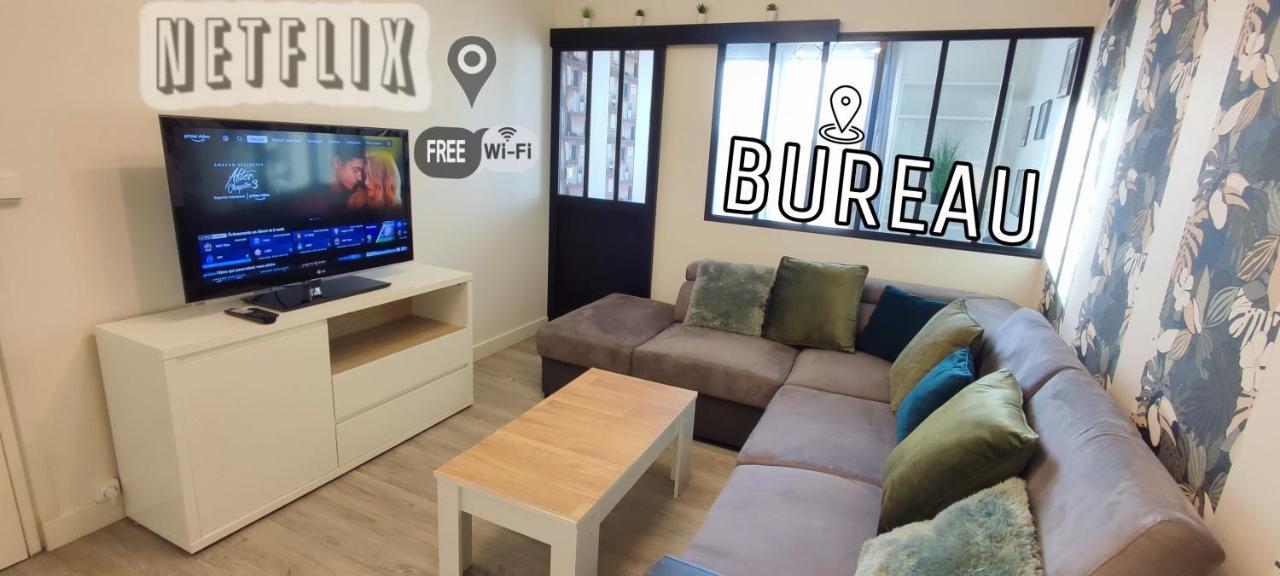 T4 Massy Tgv By Beds4Wanderlust - 80M2 Avec Terrasse Et Bureau - Proche Coulee Verte - Ideal Pro Ou Famille エクステリア 写真